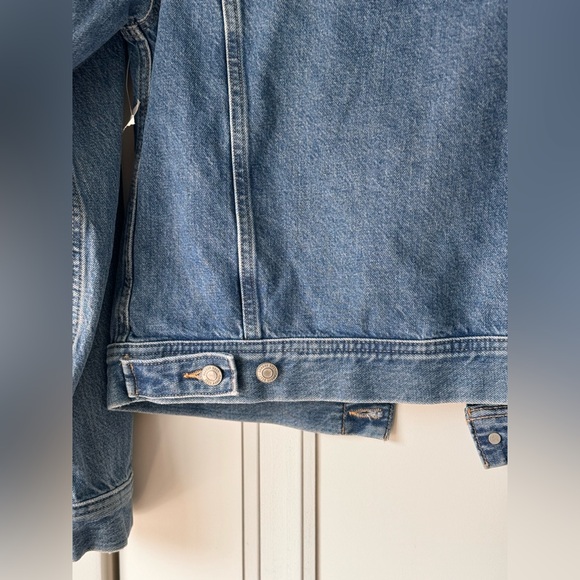 Sunday Best Aritzia Jean Jacket 100% Cotton Small - Picture 2 of 4